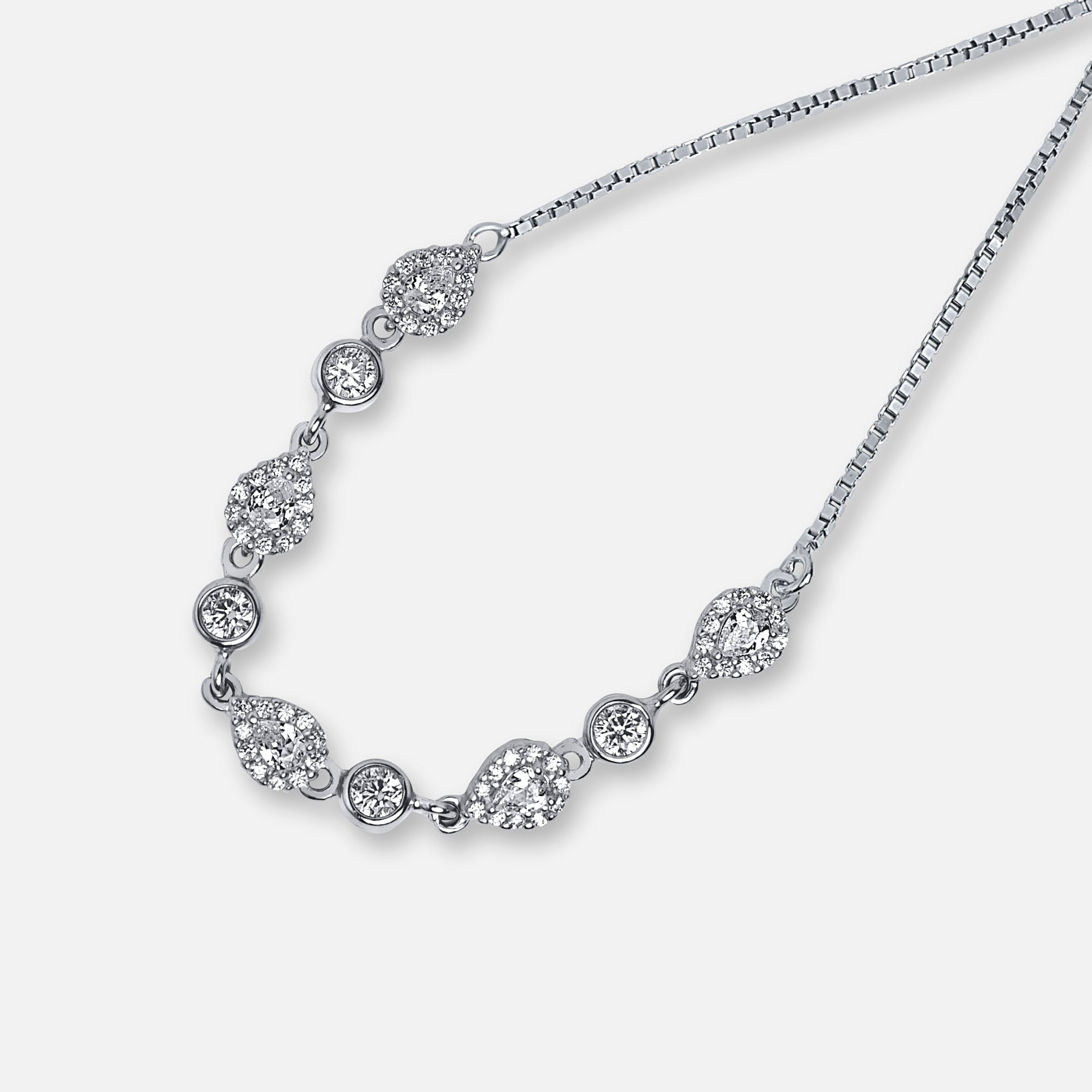 Majestic Adjustable Silver Bracelet