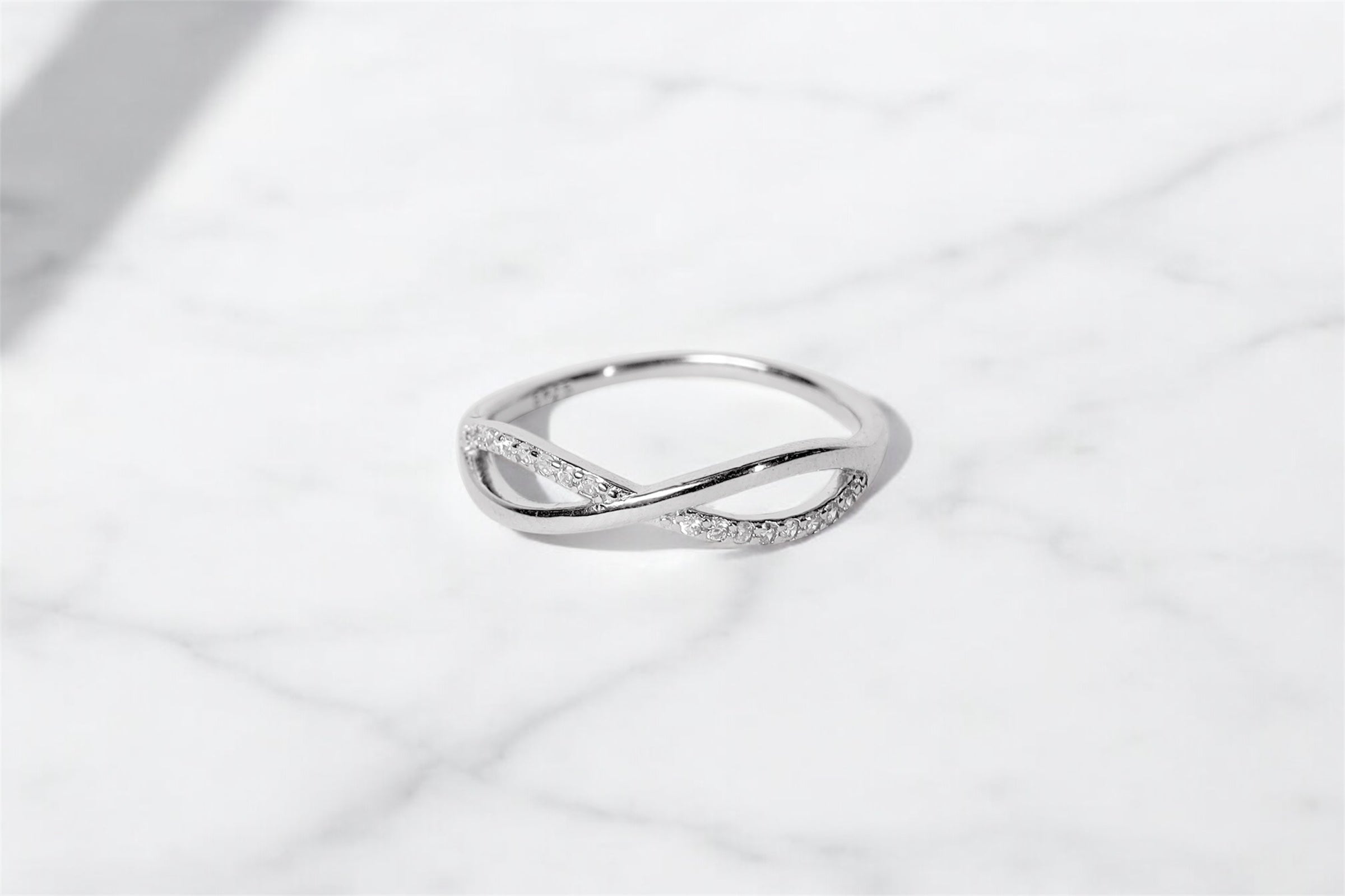 Royal Infinity Silver Ring
