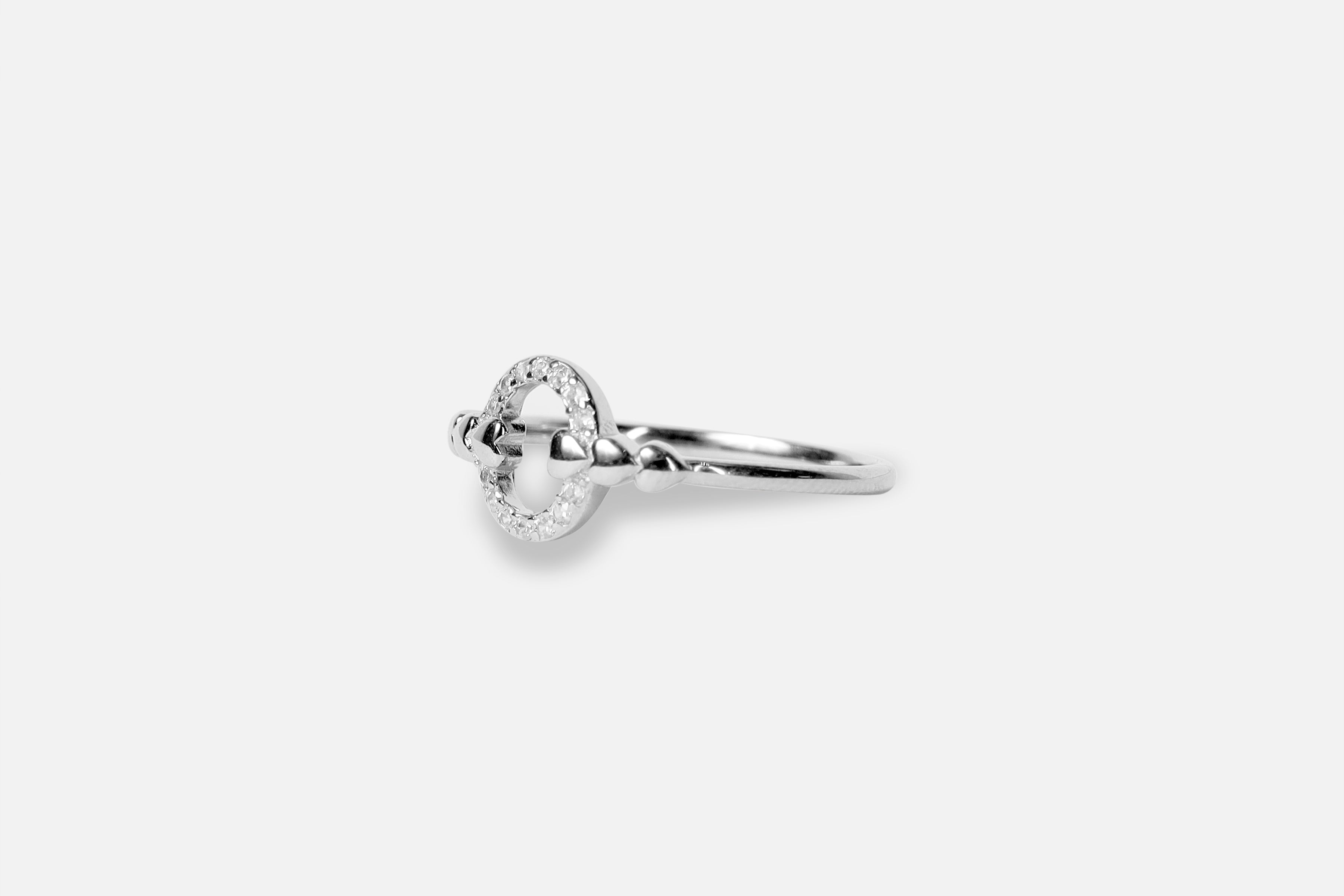 Baroque Beauty Silver Band