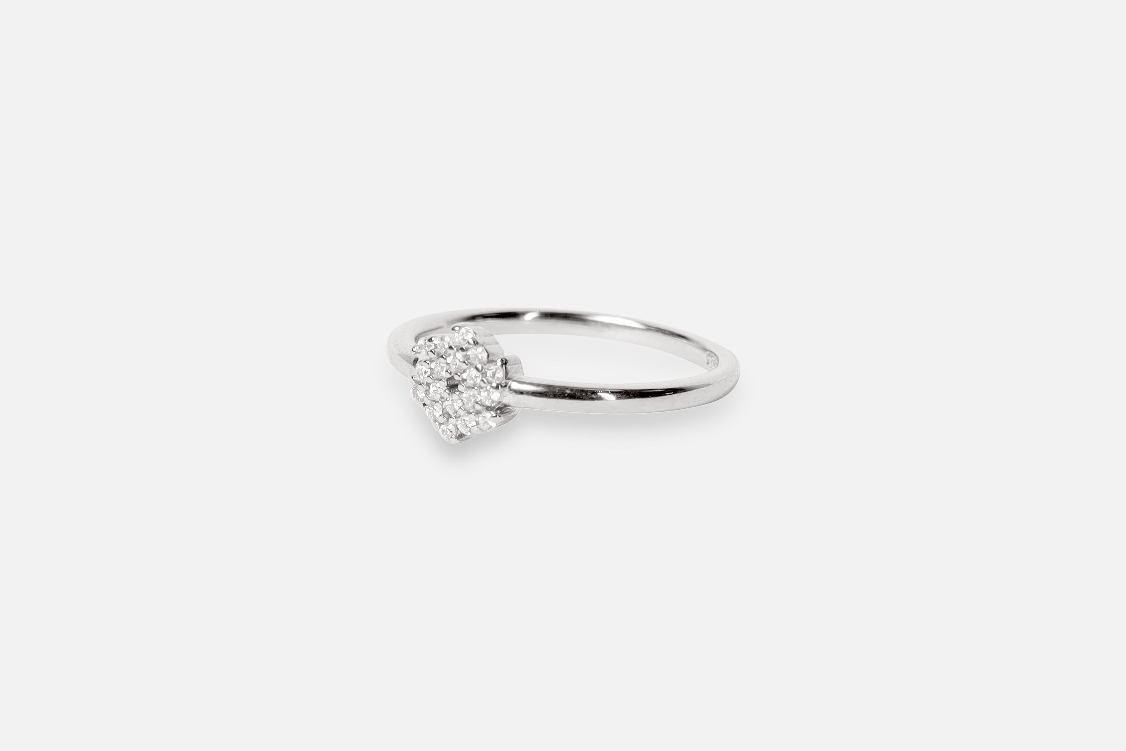 Modern Twist 925 Ring