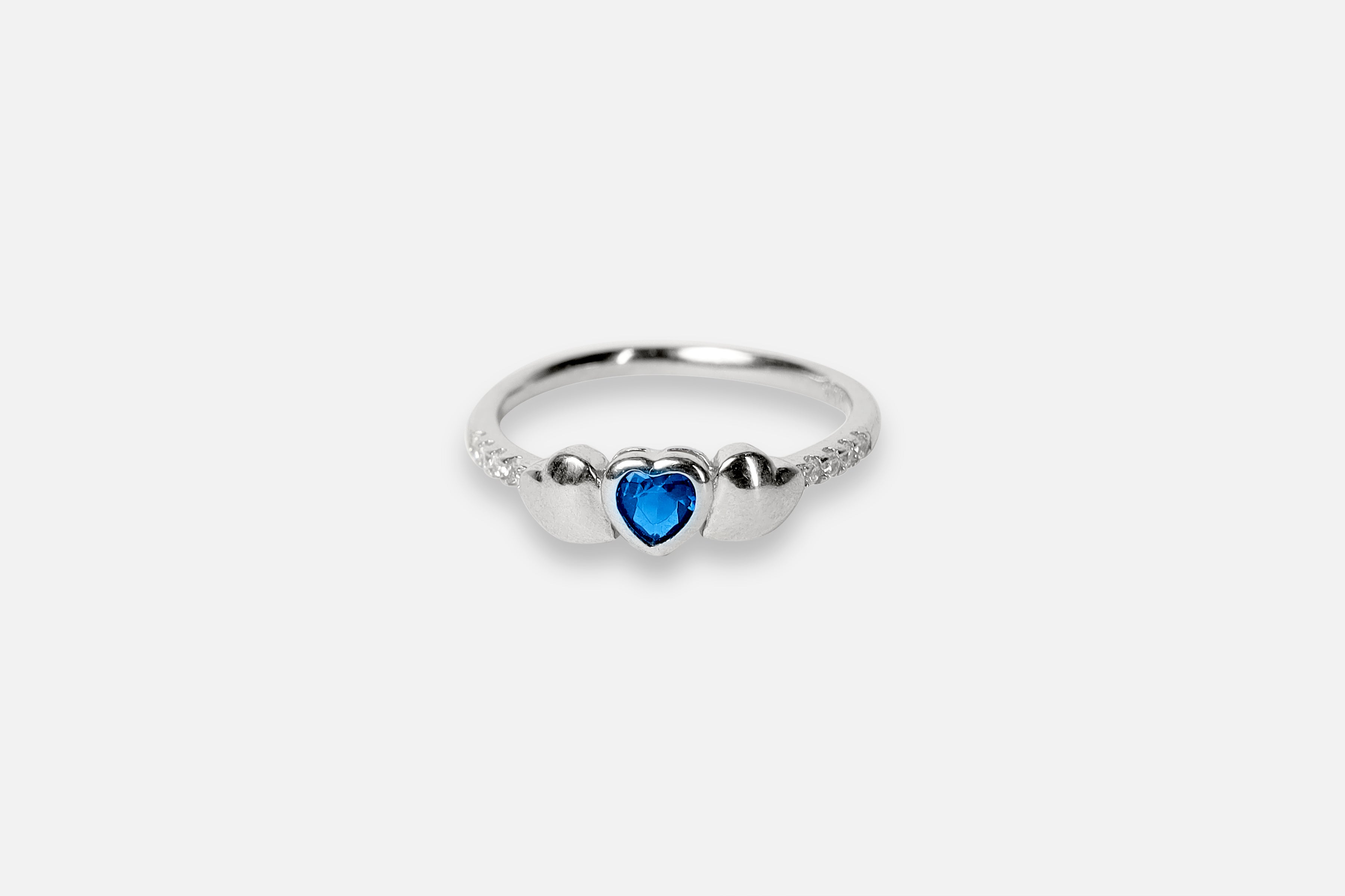 Eternal Blue Silver Ring