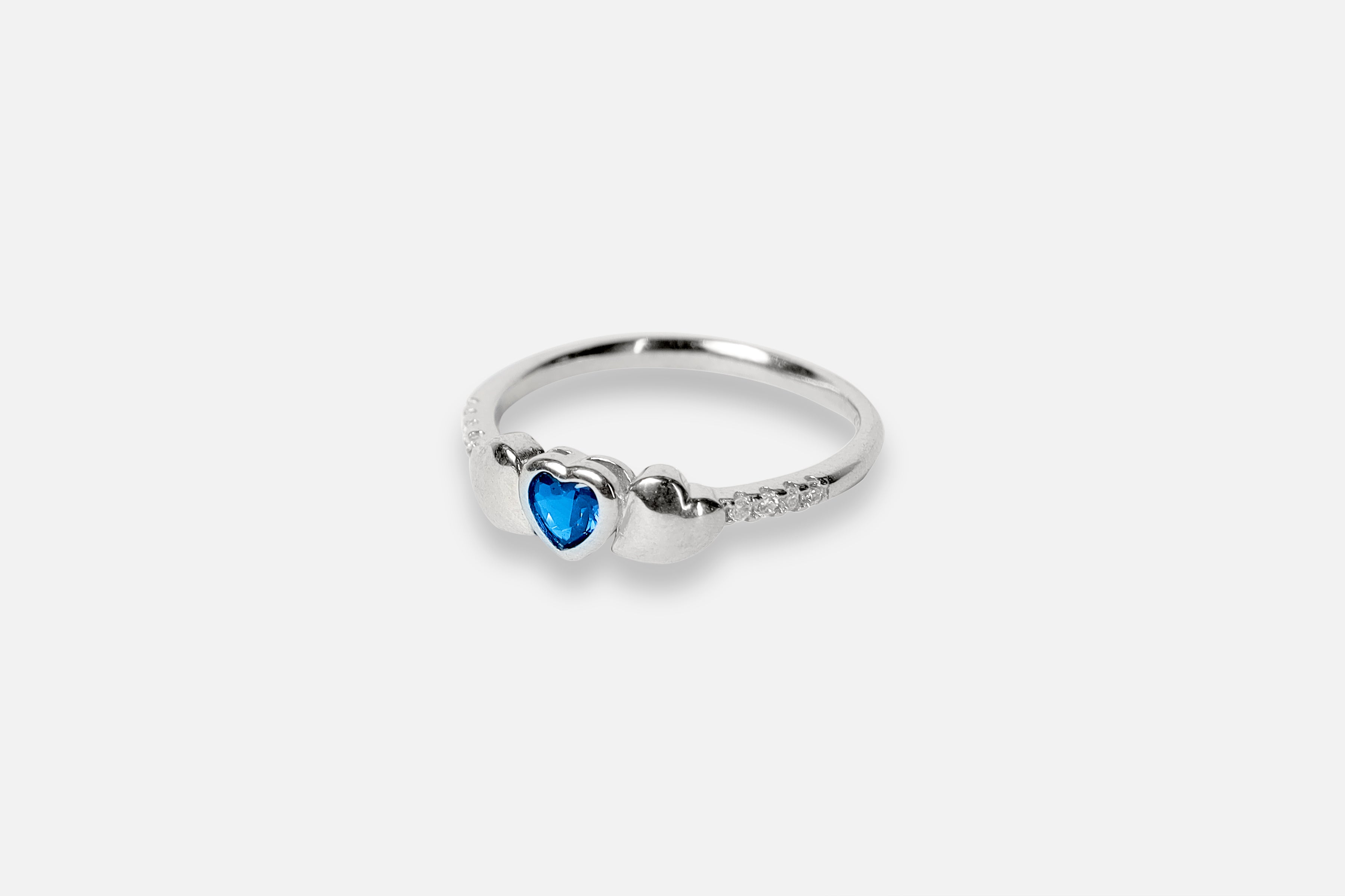 Eternal Blue Silver Ring