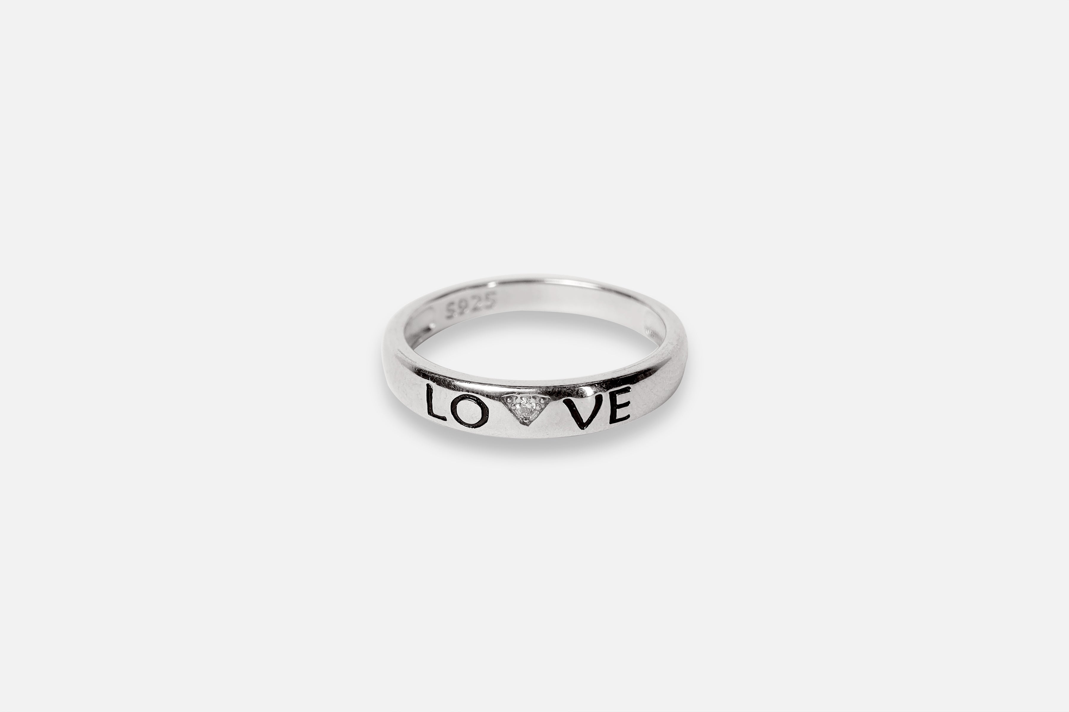 Endless Love Silver Ring