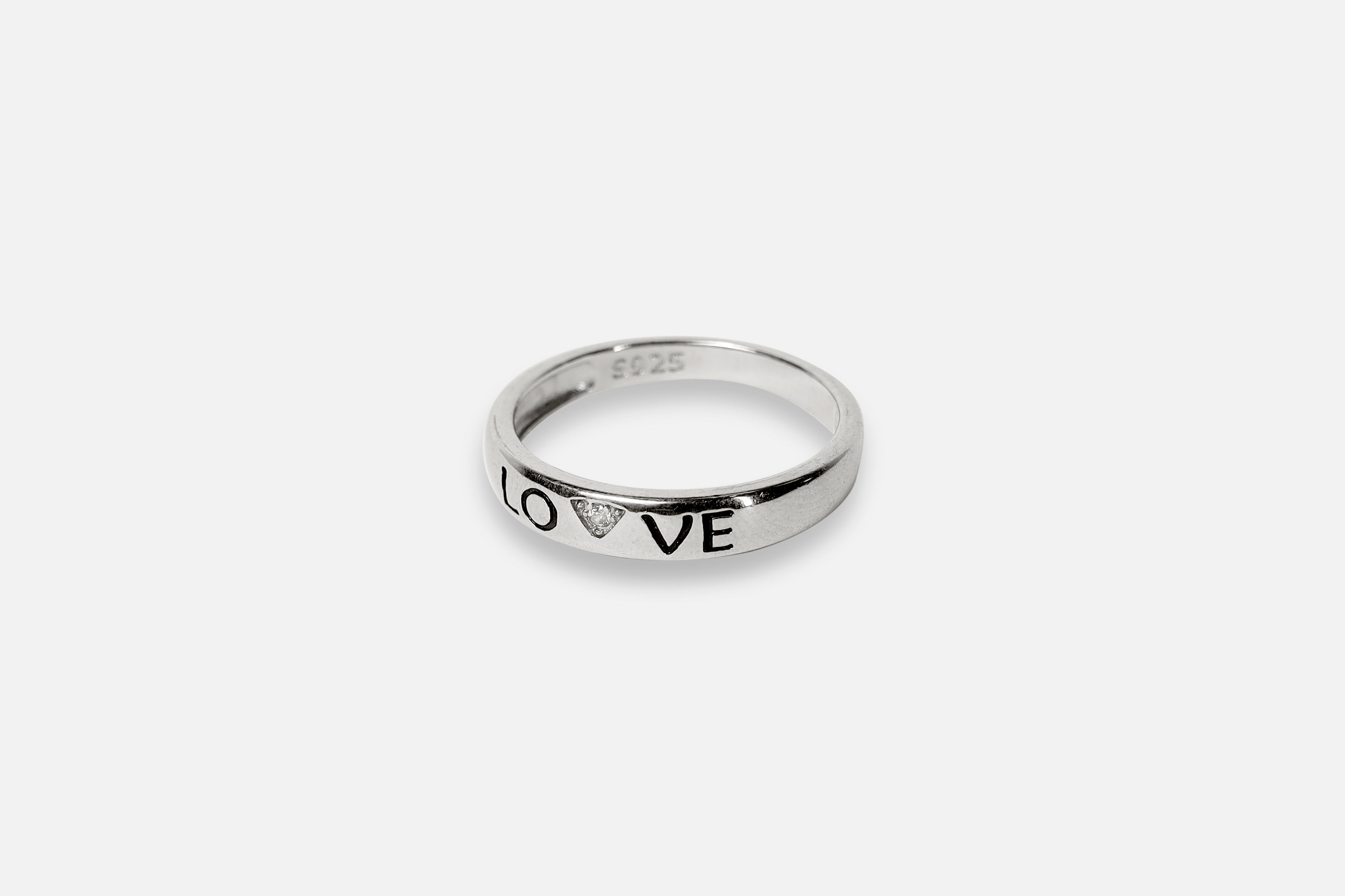 Endless Love Silver Ring