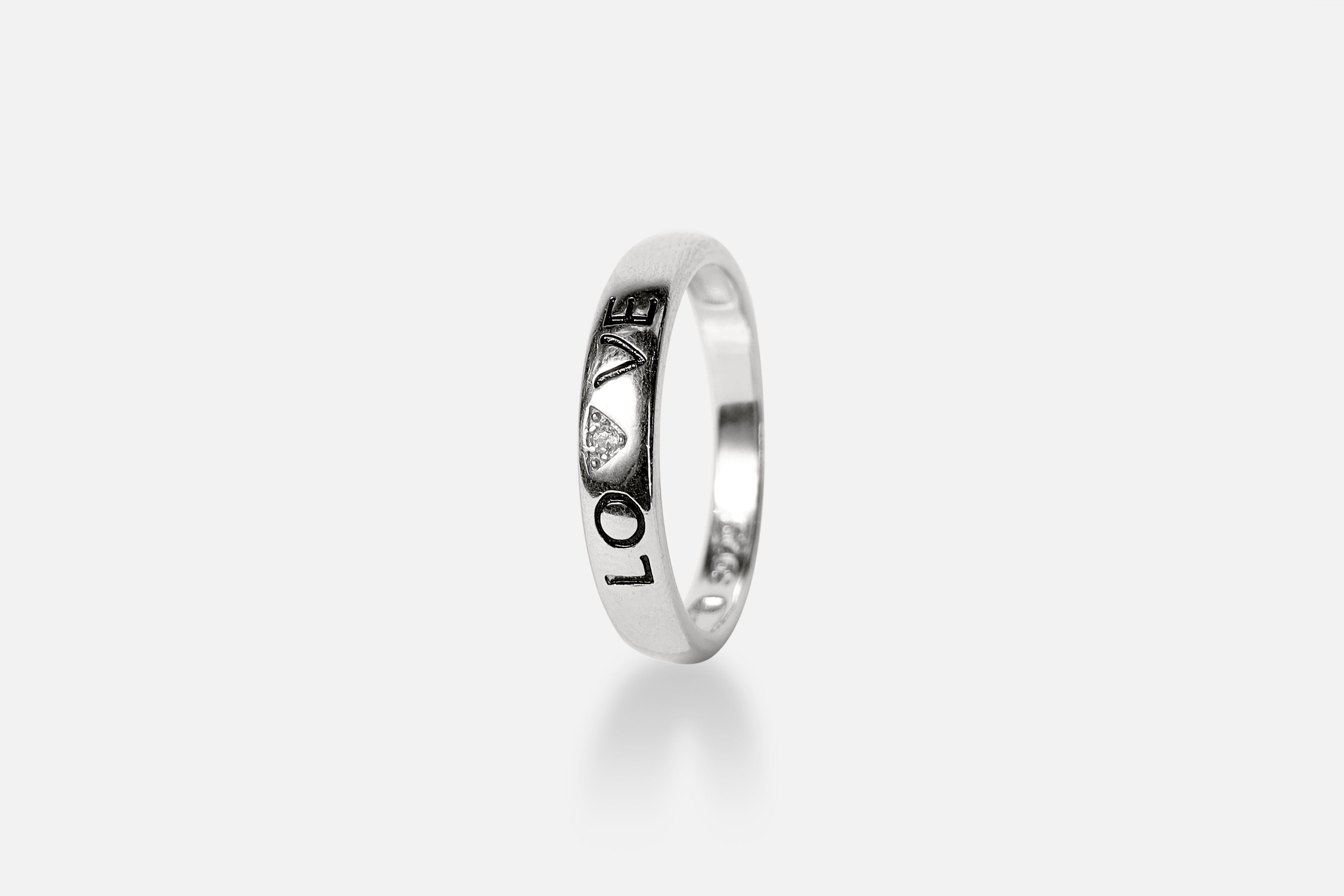 Endless Love Silver Ring