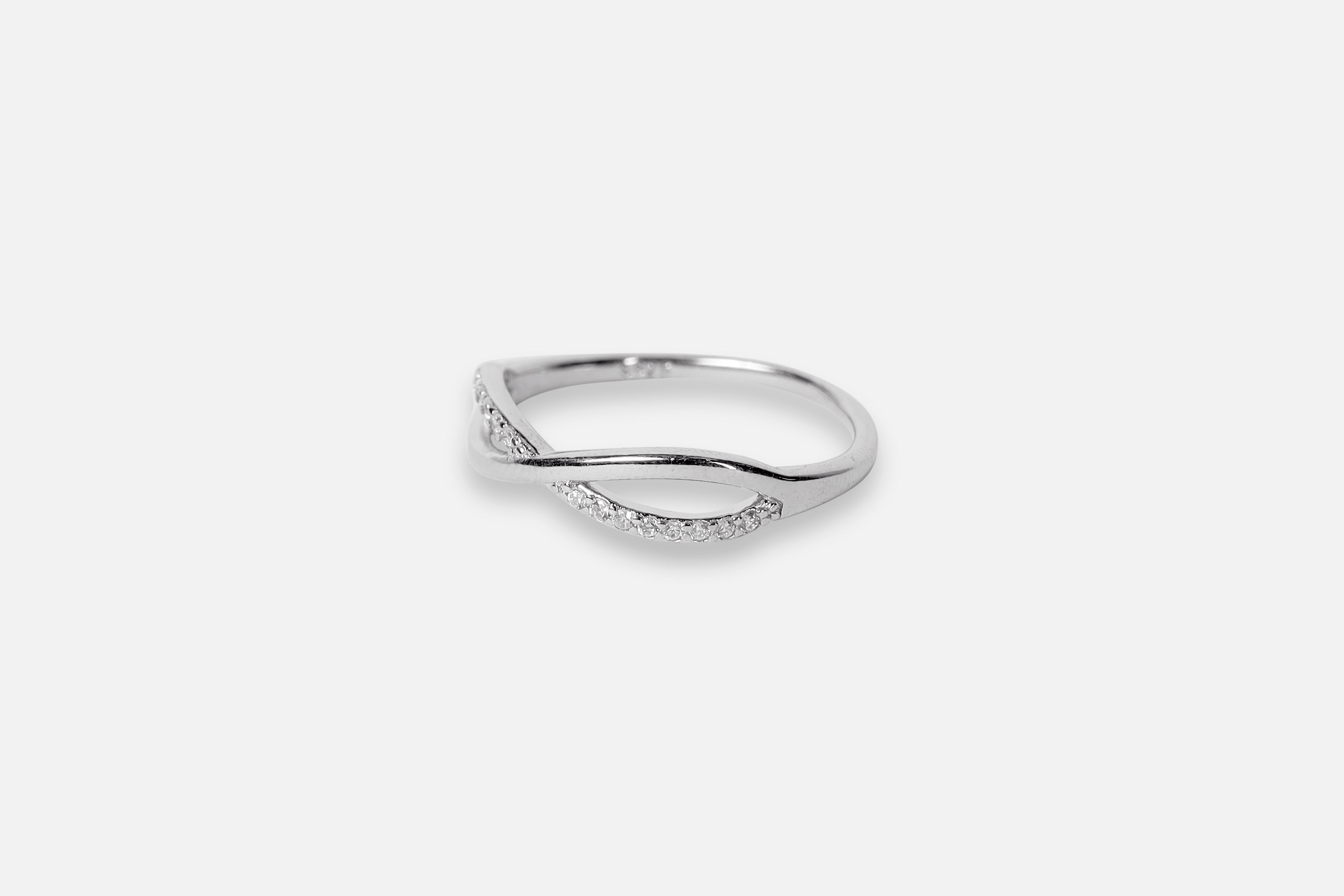 Royal Infinity Silver Ring