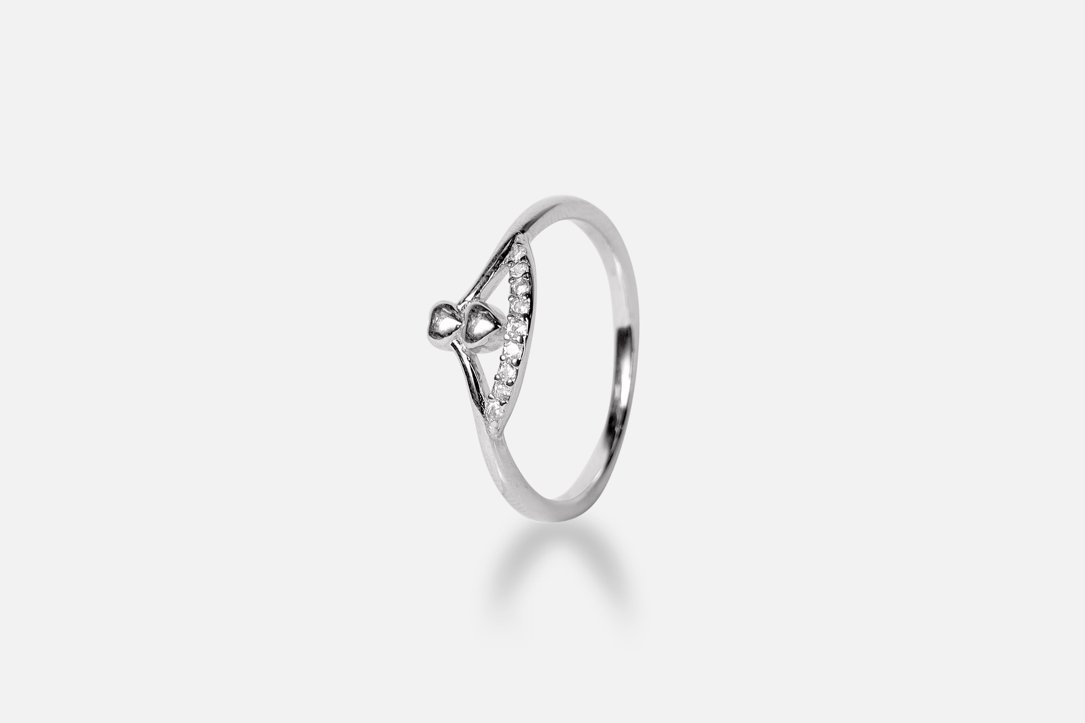 Bold Edge Silver Band