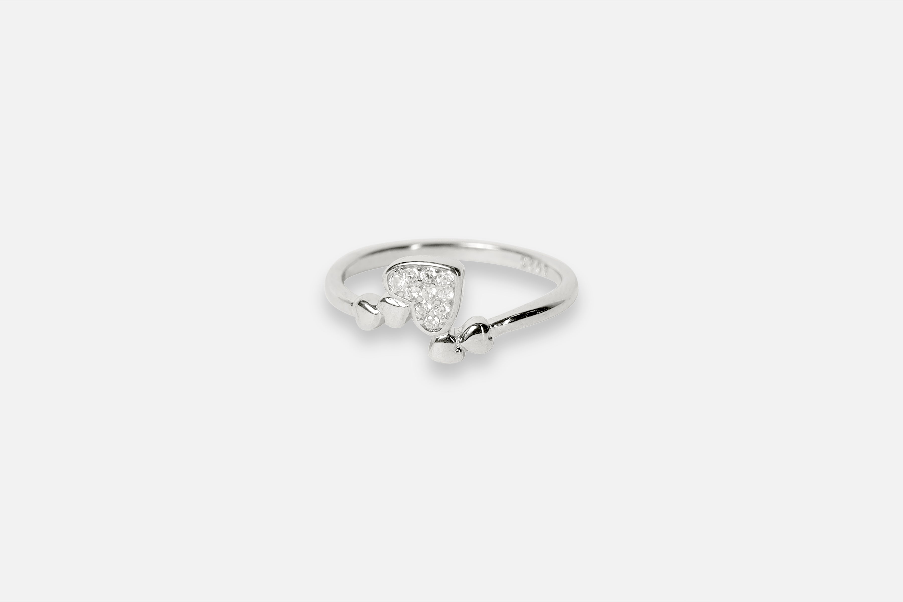 Loyal Heart Silver Ring