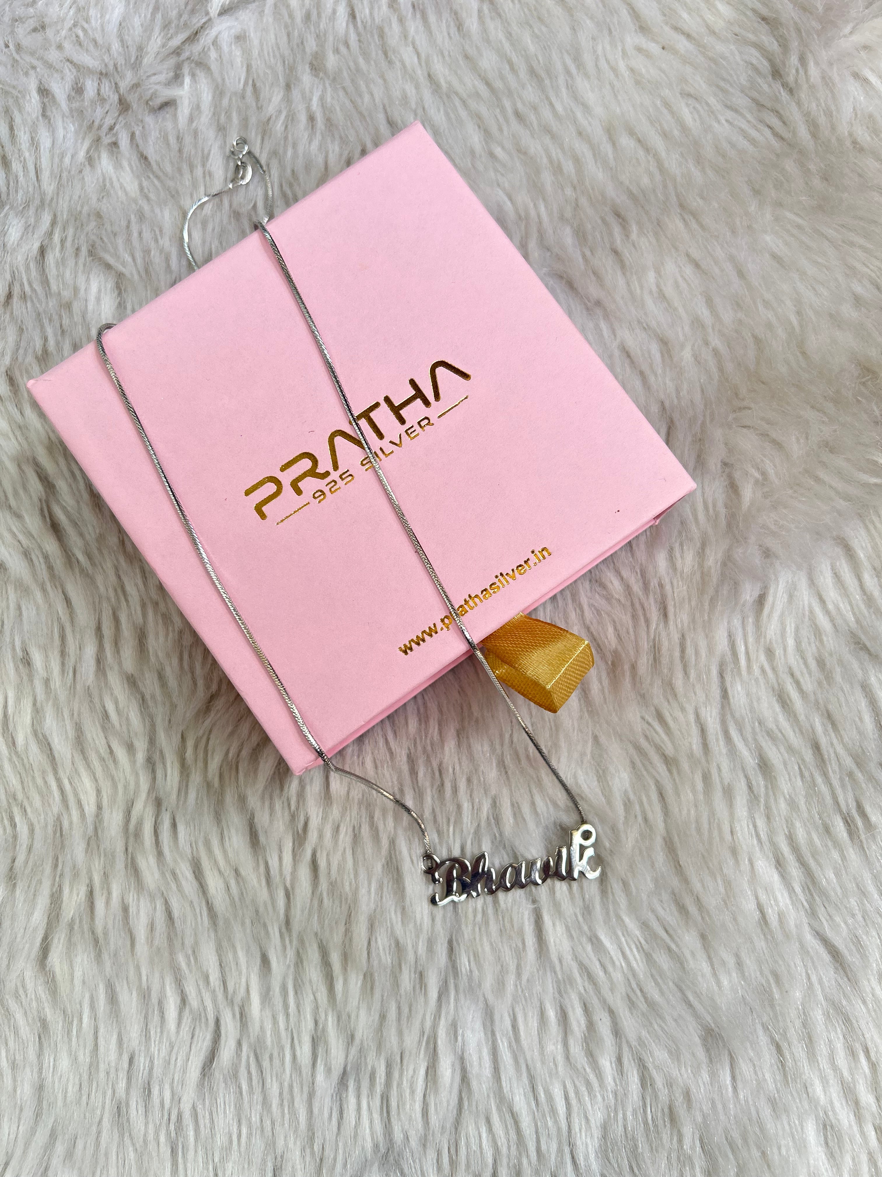 925 Silver Name Customisation Chain