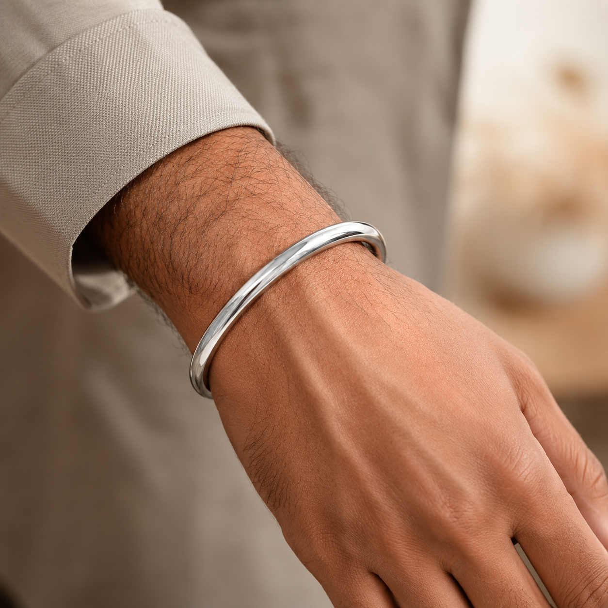 925 Silver Jointless Kada