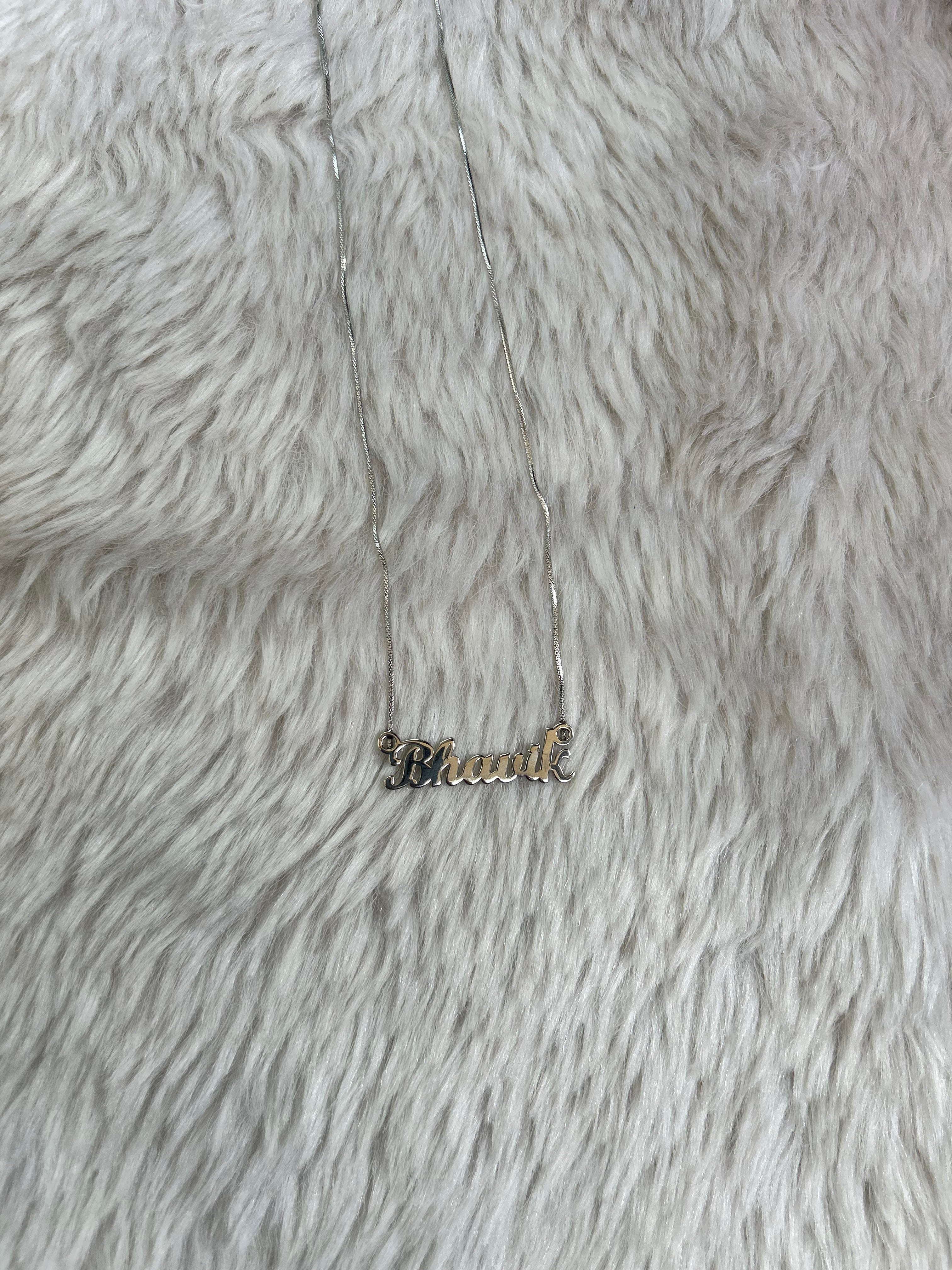 925 Silver Name Customisation Chain