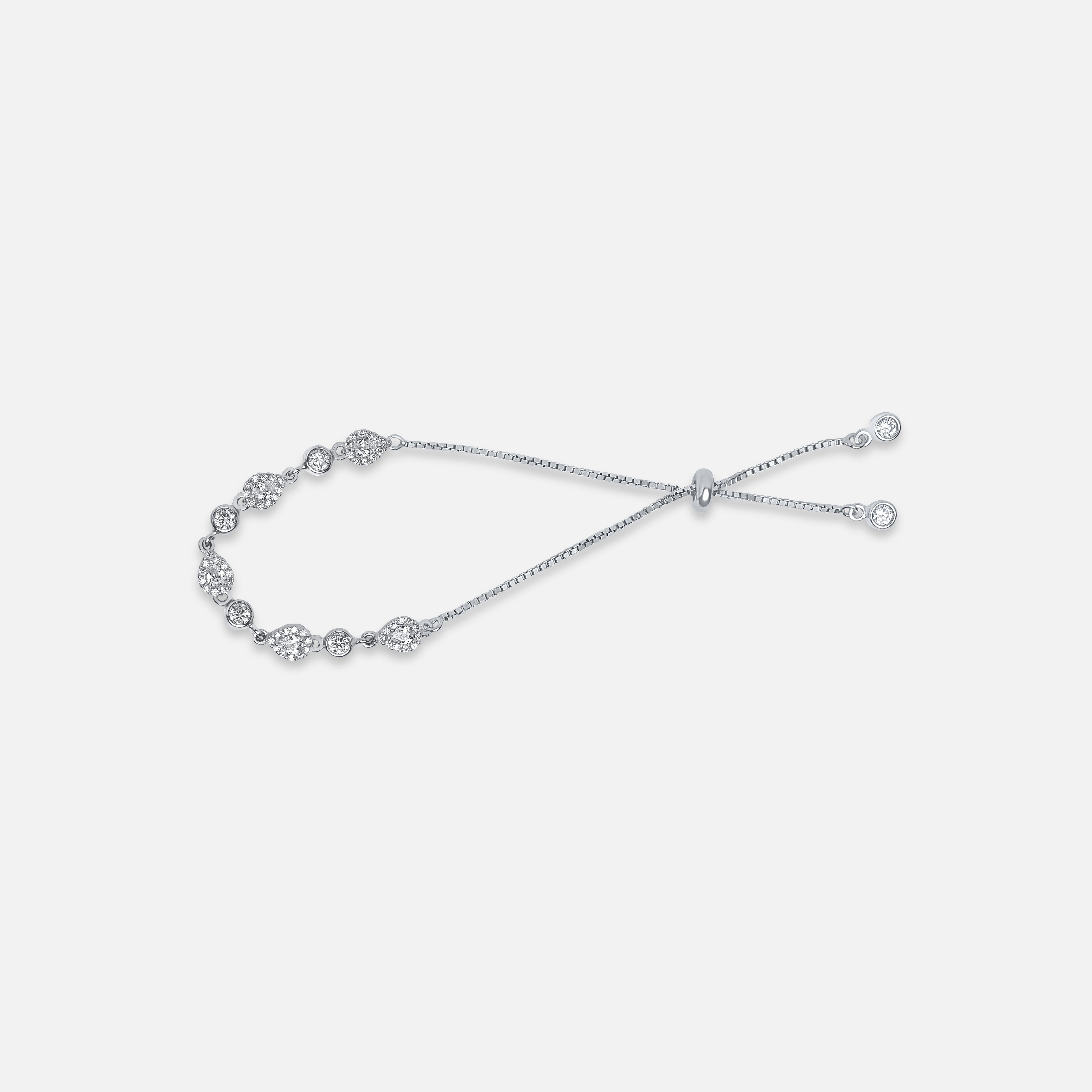 Majestic Adjustable Silver Bracelet