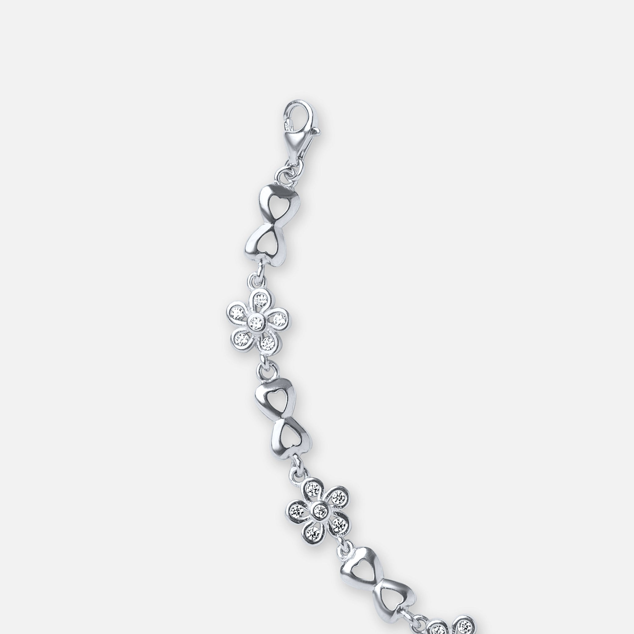 Sunflower Stylist Silver Bracelet