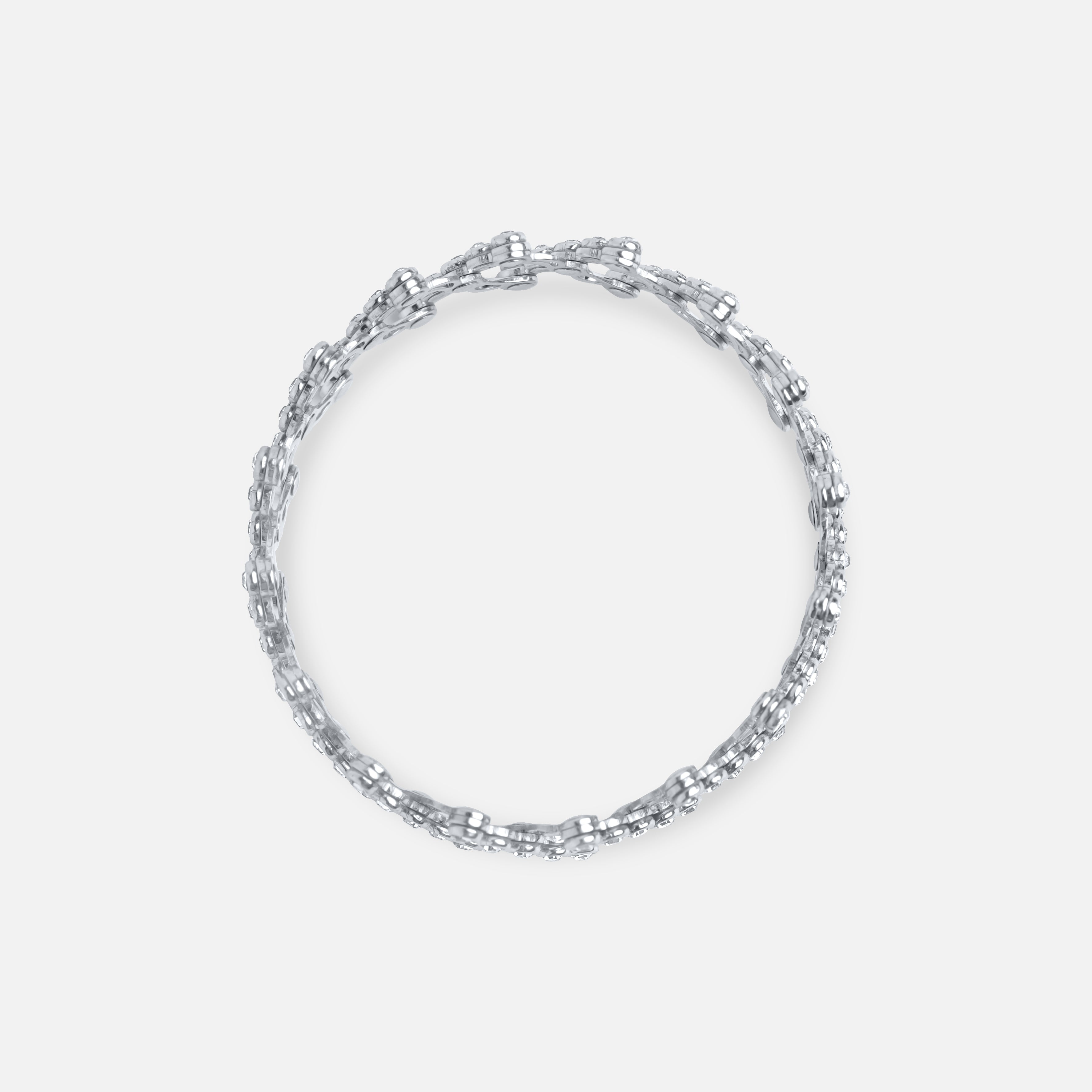 925 Silver Ring Cum Bracelet