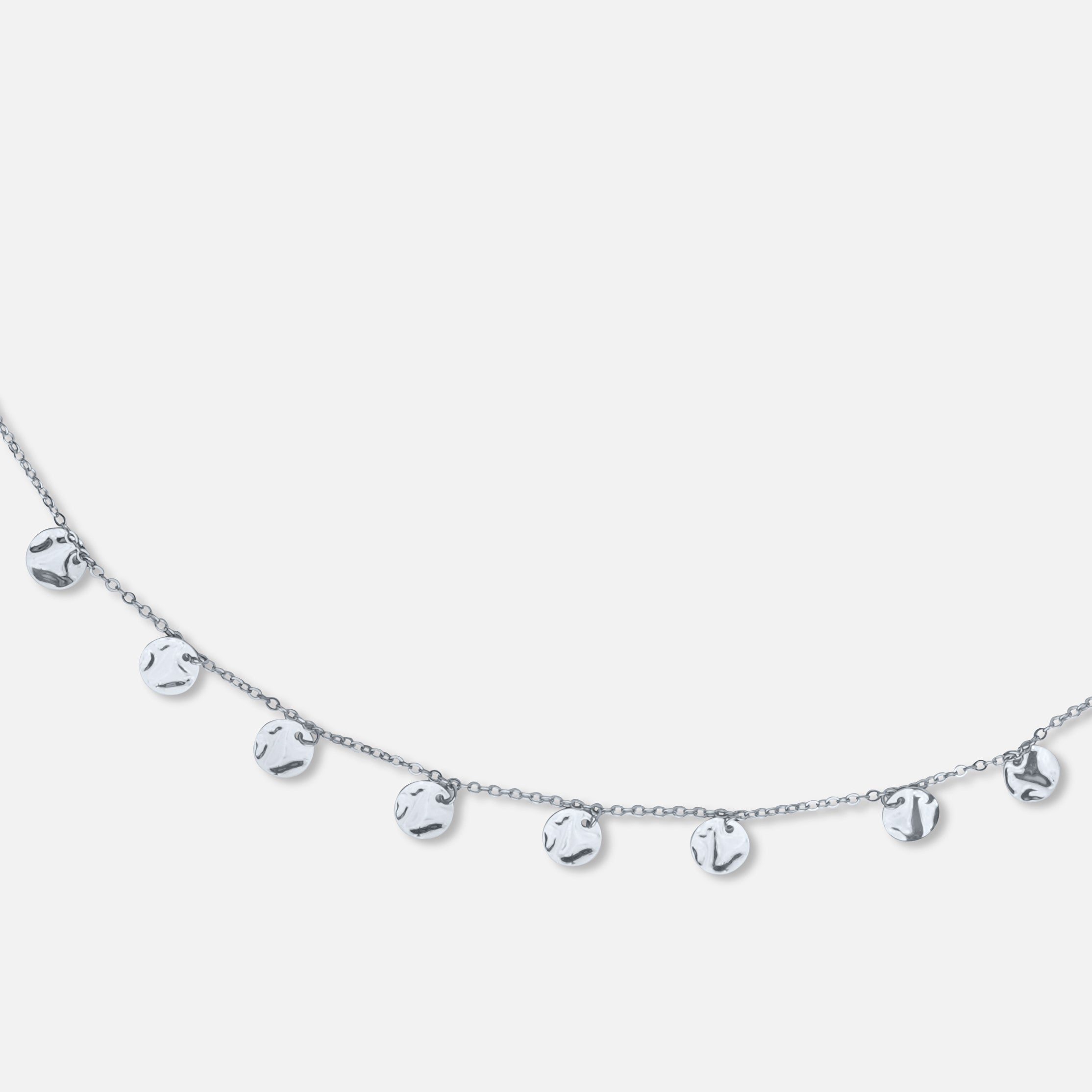 Raindrop Glow Silver Clain