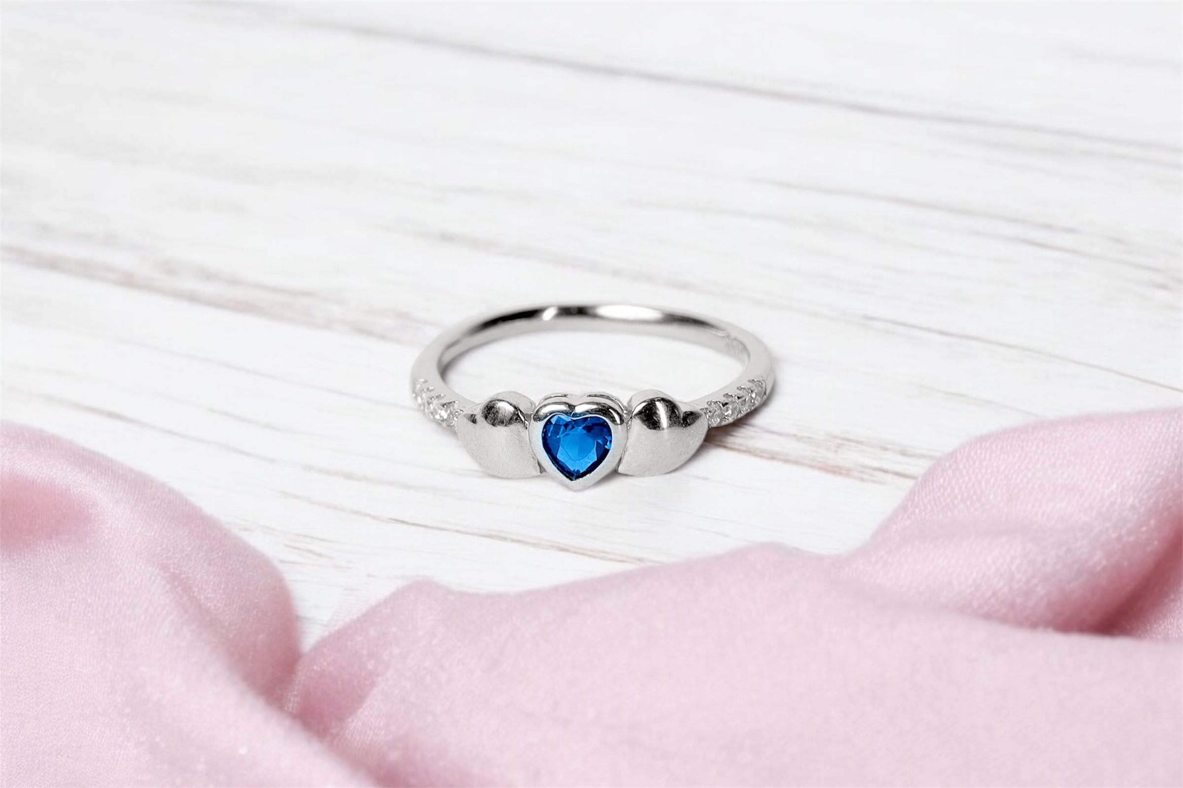 Eternal Blue Silver Ring