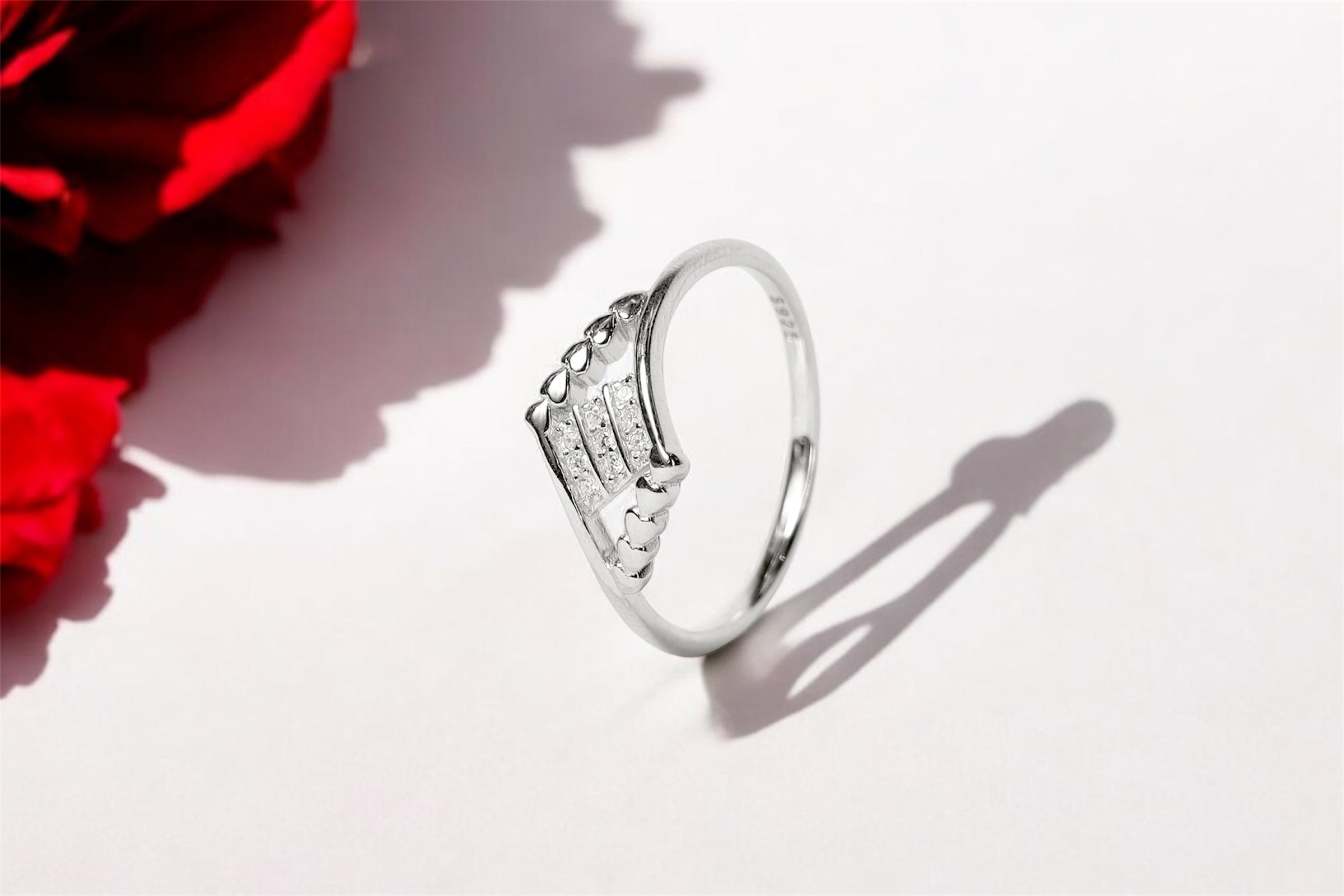 Glowing 925 Silver Ring