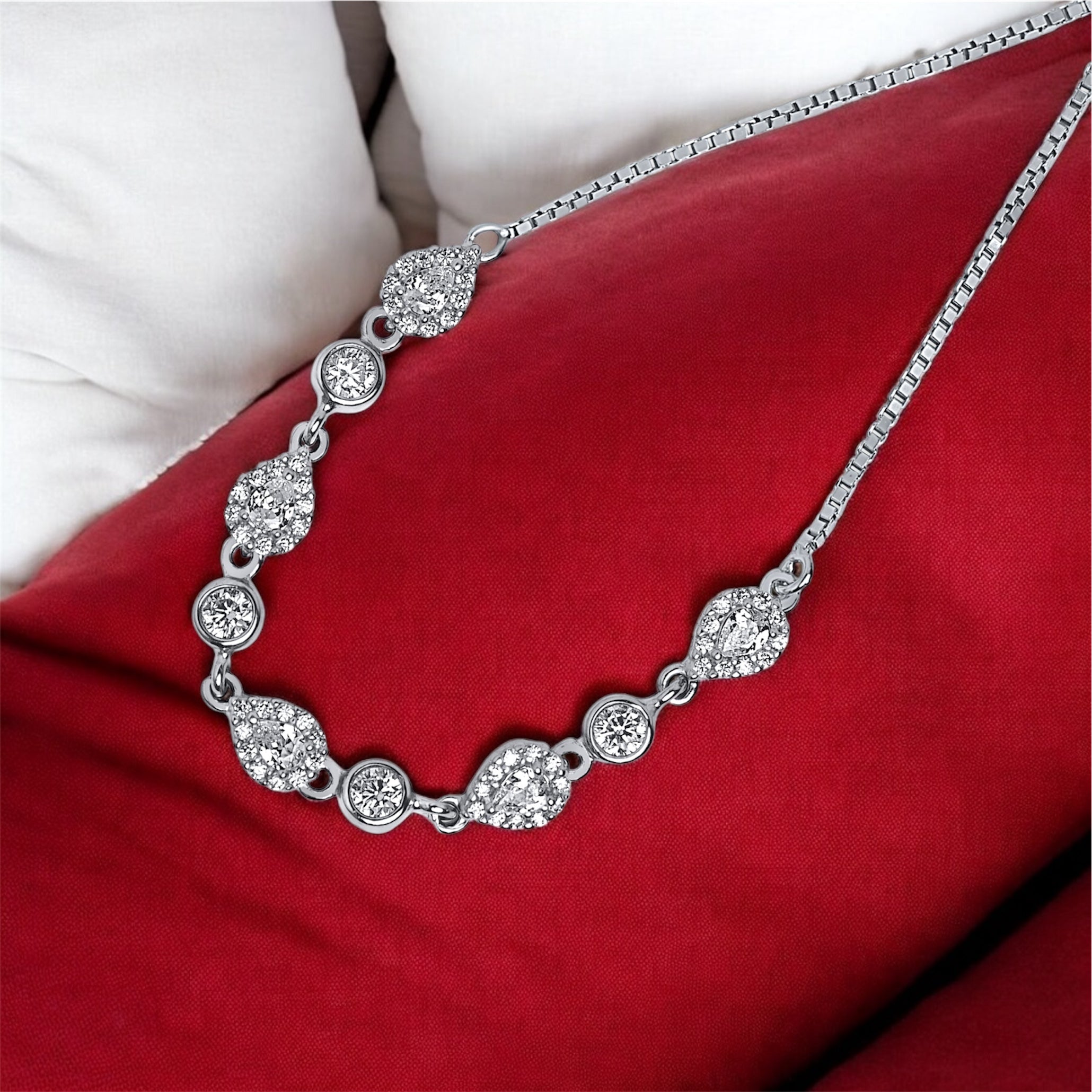 Majestic Adjustable Silver Bracelet